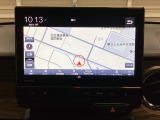 ワイド画面のナビゲーションはフルセグTV、インターナビ対応のGathers純正メモリーナビを搭載しています。Bluetoothオーディオ機能がありますので、スマートフォンなどの音楽も再生できます。