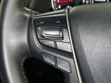 ステアリングスイッチ装備!運転しながら手元でオーディオの操作などができます。