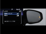 隣車線を走る車両をレーダーで検知し、ドアミラーでは確認しにくい後側方エリアに存在する車両に加え、急接近してくる車両も検知します。車両を検知するとドアミラーに搭載されたLEDインジケーターが点灯します。