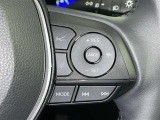 クルーズコントロール機能が付いています。 速度を設定するとアクセルを踏まなくても一定の速度で走ることができます。  高速道路ではとても便利な装置なんです。