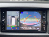 アラウンドビューモニター付です。上から丸見え、車庫入れも安心!