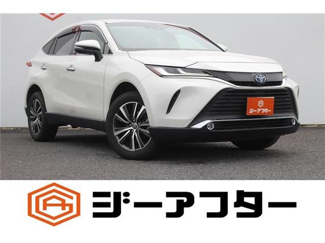ハリアー 2.5 ハイブリッド E-Four G レザーパッケージ 4WD 禁煙車 純正8インチナビ ...