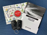 メンテナンスノート付きです。過去の整備記録を確認したり、お車の状況にあった整備をすることに役立ちます。