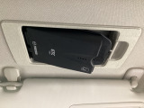 マツダ純正スマートインETC装備!サンバイザーの裏に車載器をスッキリ収納!ワンプッシュでETCカードの出し入れも簡単にできます。