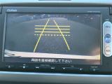 【バックモニター】ギアをバックに入れれば、後ろの画像が確認できます!車庫入れの際にあると嬉しいですよね♪