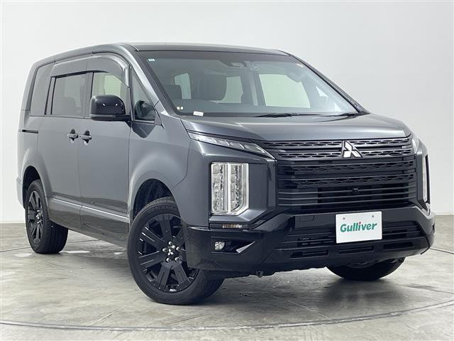 デリカD:5 2.2 ブラック エディション 4WD 4WD 本革シート