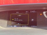お車の設定は全てメーターの画面で操作可能です。