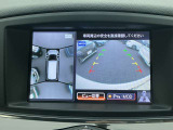 アラウンドビュー☆空から見下ろすような視点で、スムーズな駐車と安全確認をサポート!運転の心強い味方になってくれます♪