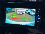 バックカメラのお写真です。駐車が苦手な方でも楽に駐車が行えますね♪