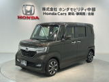 全国納車可 第三者機関証明書付 1年保証 禁煙車 ナビVXM-184VFi TV Rカメラ BTオ-ディオ DVD ドラレコ ETC LEDライト装備のN-BOXカスタム GLホンダセンシング入庫!