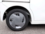 右リヤ155/65R14タイヤ&純正アルミホイール!