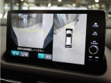 ◆フロントブラインドビュー◆車両前方に搭載したカメラで表示!発進時の安全確認にとても役立ちます。