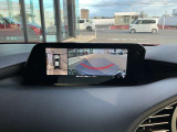 360度ビューモニターです。前後左右の安全を確認できます。