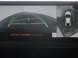 バックガイドモニターで、後方を確認しながら安心して駐車することが出来ます。運転初心者も熟練者も必須の機能ですよ!