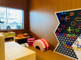 「ボーネルンド」監修のキッズスペースがございます。お子様と一緒にご来店ください。
