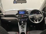 見通しのよいすっきりとした視界で、誰でも運転しやすいです。運転のしやすさは疲れにくさにも繋がりますよ♪