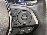 前方の車との車間を設定し、スピードを上げたり緩めたりを自動で行ってくれる追尾式の「レーダークルーズ」。上級装備の一つです!高級車にしかつかない嬉しい機能です。