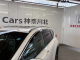 ドアバイザーで雨の日も安心です