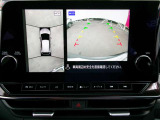 アラウンドビューモニター。空の上から見下ろすような視点でスムース駐車。