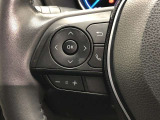 【ステアリングスイッチ】左です。ハンドルから手を離さず、運転に集中したまま手元でオーディオ操作等ができます。