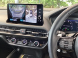 マルチビューカメラを搭載ですので、まるで見下ろし映像のように車両の周囲を確認できます。