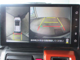 車両を上から見たような映像をディスプレイオーディオ画面に表示するパノラミックビューモニター