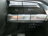MRCCおよびCTSのステアリングスイッチを確認できます。長距離運転時の負担軽減に役立ちます。