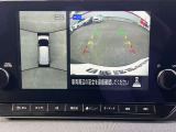 空の上から見下ろすような視点で駐車できる「インテリジェント・アラウンドビューモニター」!移動物を感知出来るMOD搭載!