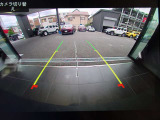 バックカメラガイド線付きなので運転に不安なお客様でもご安心くださいませ。