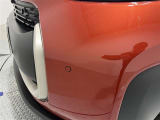フロントコーナーセンサーで障害物も感知