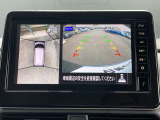 アラウンドビューモニターは4方のカメラで真上から車を見たようにモニターで確認ができる日産の自慢の装備です。是非実際の車で体感してみてください。