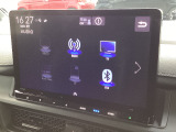 ナビゲーションは純正11.4インチコネクトナビ(LXM-237VFLi)を装着しております。AM、FM、CD、DVD再生、Bluetooth、音楽録音再生、フルセグTVがご使用いただけます。