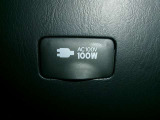 100Wまで使えるAC100Vコンセント