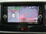 上空から見下ろしているかのように駐車できるアラウンドビューモニター。車庫入れや縦列駐車に役立ちます。