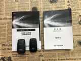 メンテナンスノート付きです。過去の整備記録を確認したり、お車の状況にあった整備をすることに役立ちます。