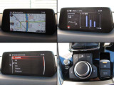 ナビやオーディオ、ご自身の運転記録やメンテナンスログを表示する「マツダコネクト」を搭載。人間工学に基づき、自然な位置に搭載されております。もちろんBluetooth等のオーディオにも対応しております。