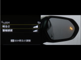 隣車線を走る車両をレーダーで検知し、ドアミラーでは確認しにくい後側方エリアに存在する車両に加え、急接近してくる車両も検知します。車両を検知するとドアミラーに搭載されたLEDインジケーターが点灯します。