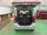 簡単な荷物が載せられるトランクルーム