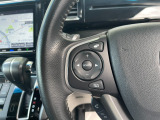 【ステリモ】ステアリングリモコンスイッチにてオーディオ操作可能となっており、運転にも集中できます。少しでも視線移動を減らし事故に遭う確率を下げます。