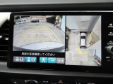 マルチビューカメラシステム。前後左右にカメラがついているのでとっても安心ですね。