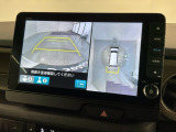 全方位モニターがついています! 車の周囲を360&deg;安全確認できるので、普段の駐車はもちろんの事、縦列駐車や幅寄せの際にも活躍してくれますよ。