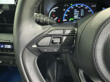 ステアリングスイッチ装備!運転しながら手元でオーディオの操作などができます。