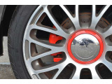 アバルト595 ツーリズモ 正規ディーラー車 右ハンドル 社外4本出しマフラー 純正マフラー有り