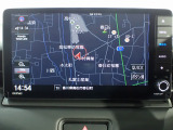 ホンダ純正ナビなのでダッシュボードにスッキリと収まっています。土地勘の無い所でも道に迷わず安心ですね!