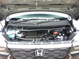 自慢のエンジンはパワードbyHONDAです。精度とバランスにこだわって、低回転からスムースなパワーを発揮します。