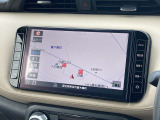 日産オリジナルナビゲーション。9インチワイドモニター。