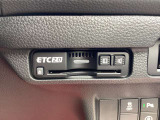ビルトインタイプのETC2.0です。スッキリ収納!