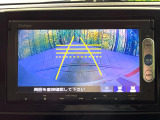 【バックカメラ】駐車時に後方がリアルタイム映像で確認できます。大型商業施設や立体駐車場での駐車時や、夜間のバック時に大活躍!運転スキルに関わらず、今や必須となった装備のひとつです!