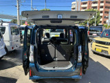 簡単な荷物が載せられるトランクルーム