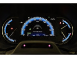 マルチインフォメーションディスプレイ付きのメーターです!エコ運転へ導く多彩な情報を表示してくれます。